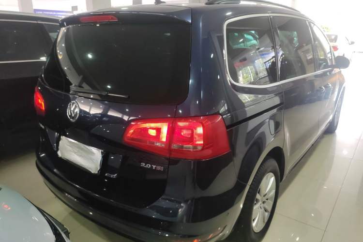 Used Volkswagen Sharan 2013 2.0 TSI Comfort Model Rear Right 45 Deg