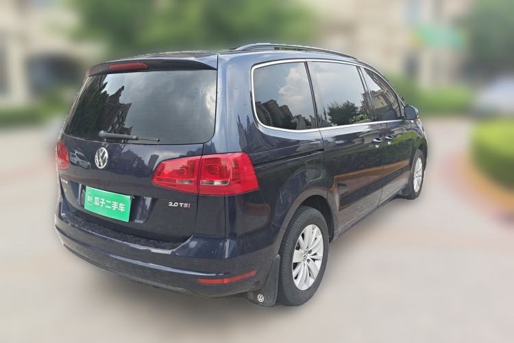 Used Volkswagen Sharan 2013 2.0 TSI Standard Model Rear Right 45 Deg