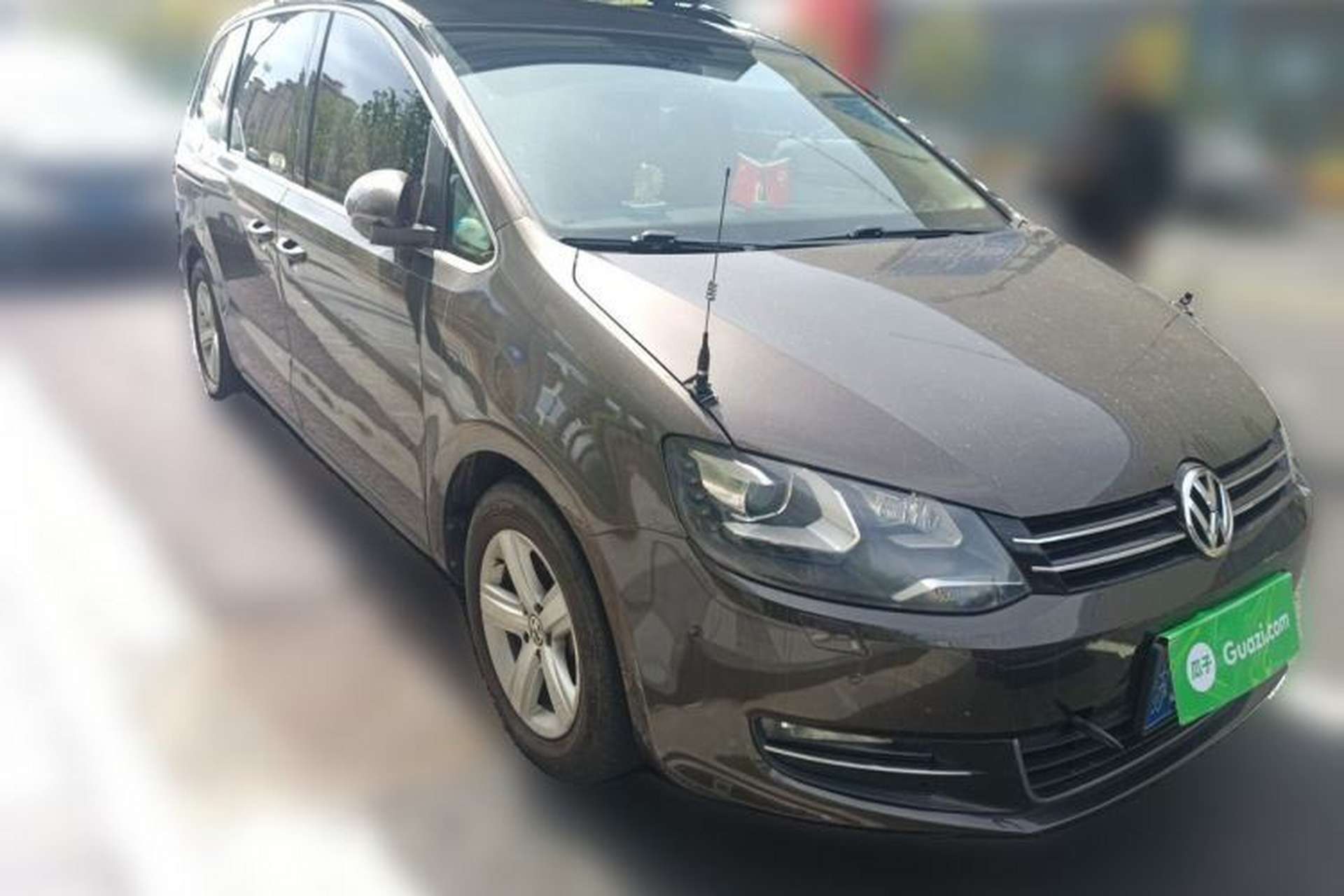 Used Volkswagen Sharan 2013 2.0 TSI Luxury Model Front Right 45 Deg