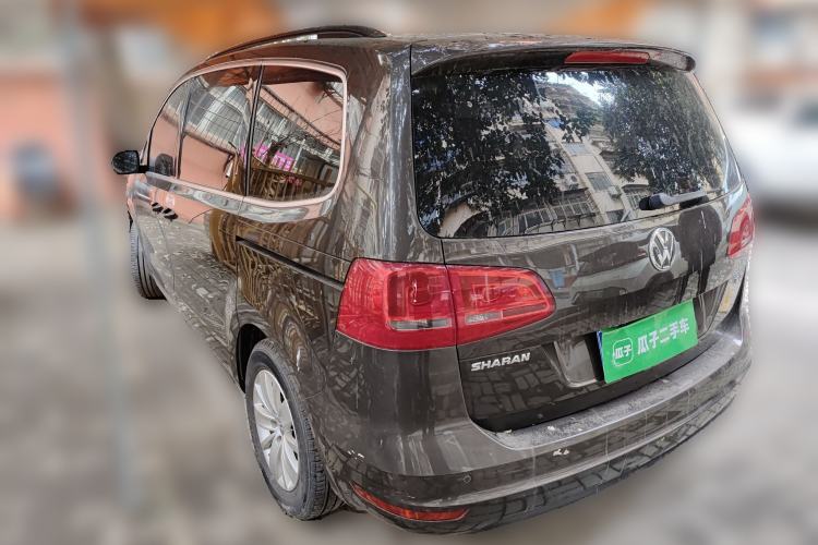 Used Volkswagen Sharan 2013 1.8TSI Standard Model Euro IV Rear Left 45 Deg
