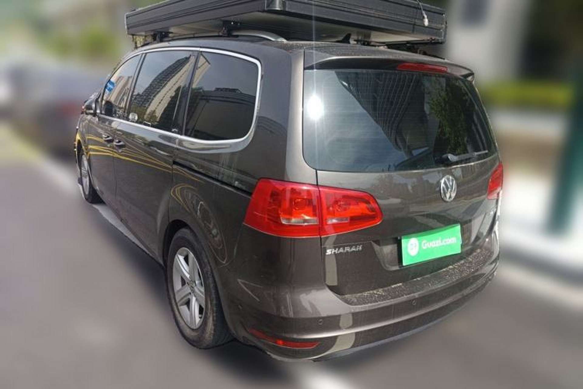 Used Volkswagen Sharan 2013 2.0 TSI Luxury Model Rear Left 45 Deg