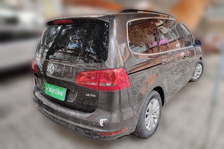 Used Volkswagen Sharan 2013 1.8TSI Standard Model Euro IV Rear Right 45 Deg