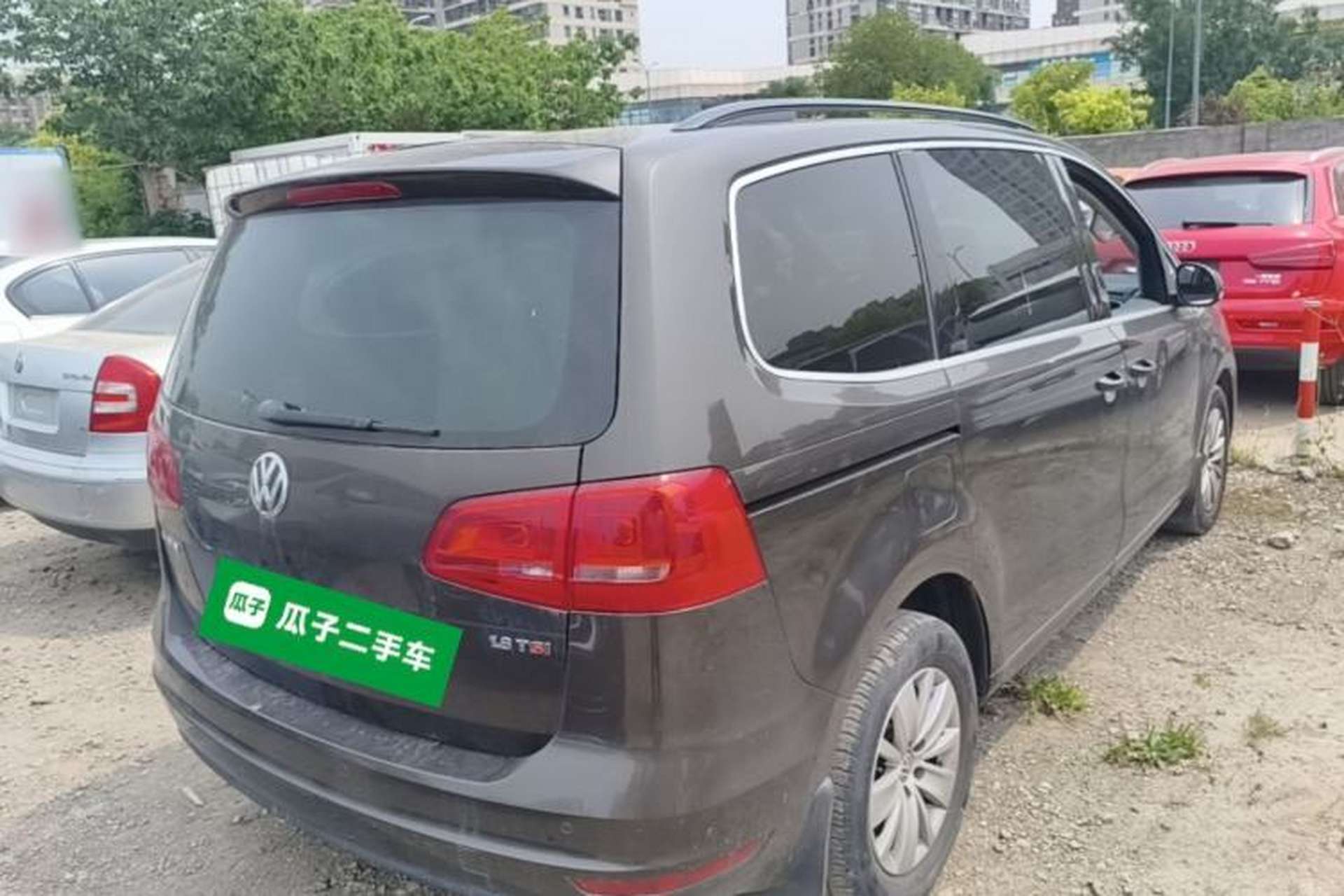 Used Volkswagen Sharan 2013 1.8TSI Standard Model Rear Right 45 Deg