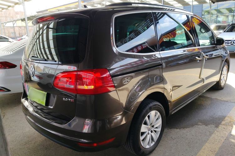 Used Volkswagen Sharan 2013 2.0 TSI Standard Model Rear Right 45 Deg