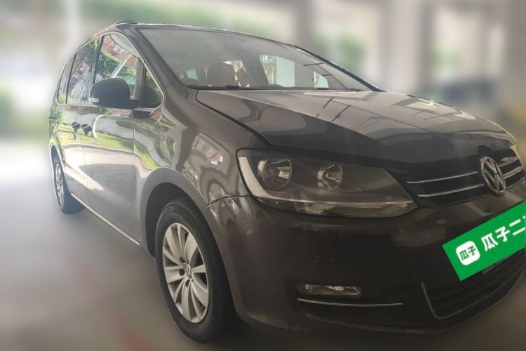 Used Volkswagen Sharan 2013 2.0 TSI Comfort Model Front Right 45 Deg