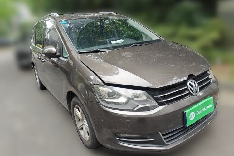 Used Volkswagen Sharan 2013 2.0 TSI Luxury Model Front Right 45 Deg