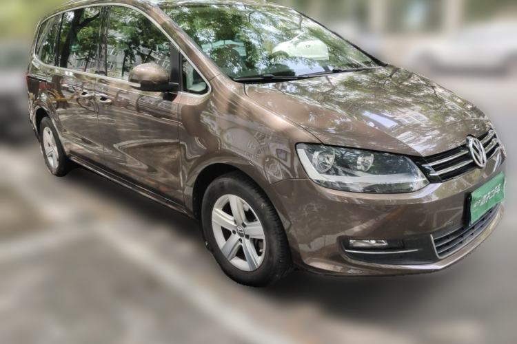 Used Volkswagen Sharan 2013 1.8TSI Comfort Model Front Right 45 Deg