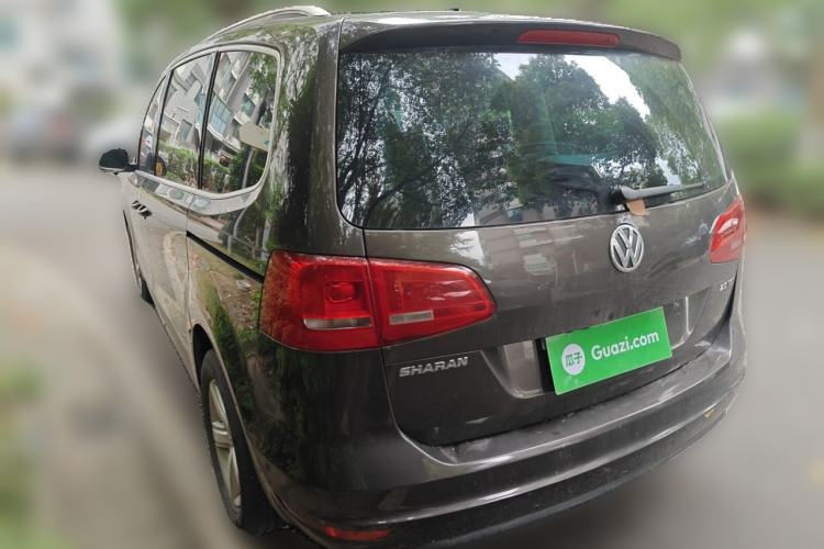 Used Volkswagen Sharan 2013 2.0 TSI Luxury Model Rear Left 45 Deg