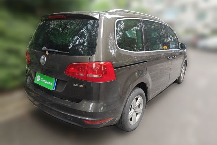 Used Volkswagen Sharan 2013 2.0 TSI Luxury Model Rear Right 45 Deg