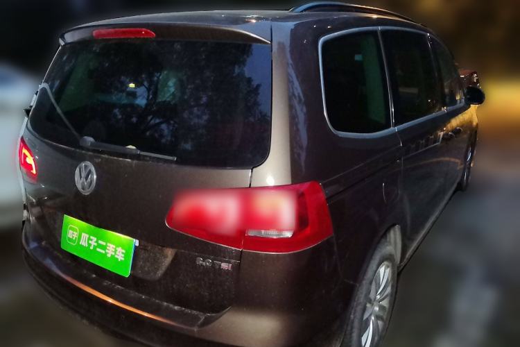 Used Volkswagen Sharan 2013 2.0 TSI Standard Model Rear Right 45 Deg