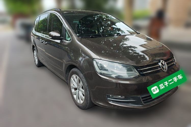 Used Volkswagen Sharan 2013 2.0 TSI Standard Model Front Right 45 Deg