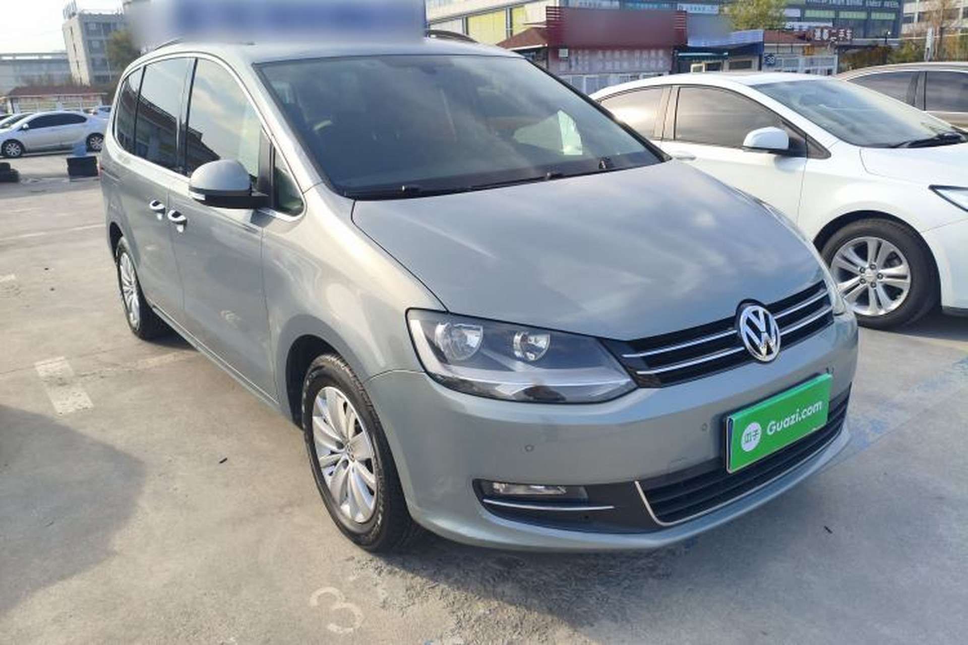 Used Volkswagen Sharan 2013 2.0 TSI Standard Model Front Right 45 Deg