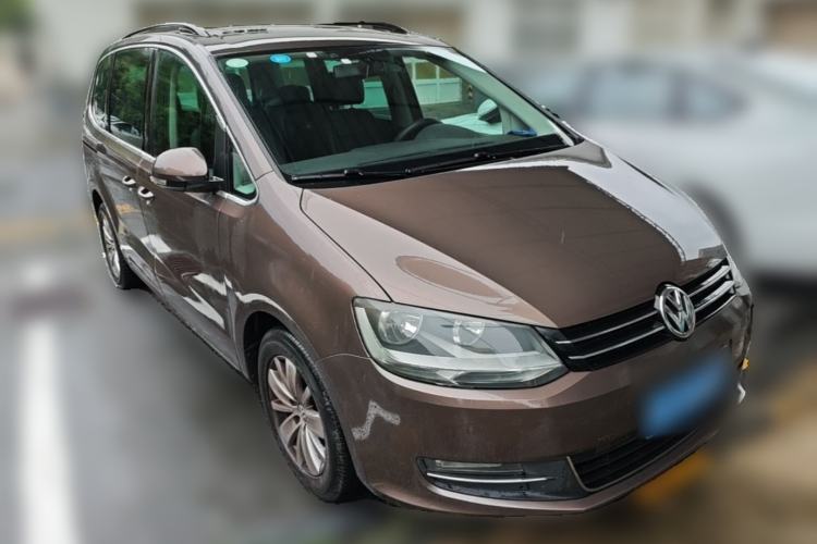 Used Volkswagen Sharan 2013 2.0 TSI Standard Model Front Right 45 Deg