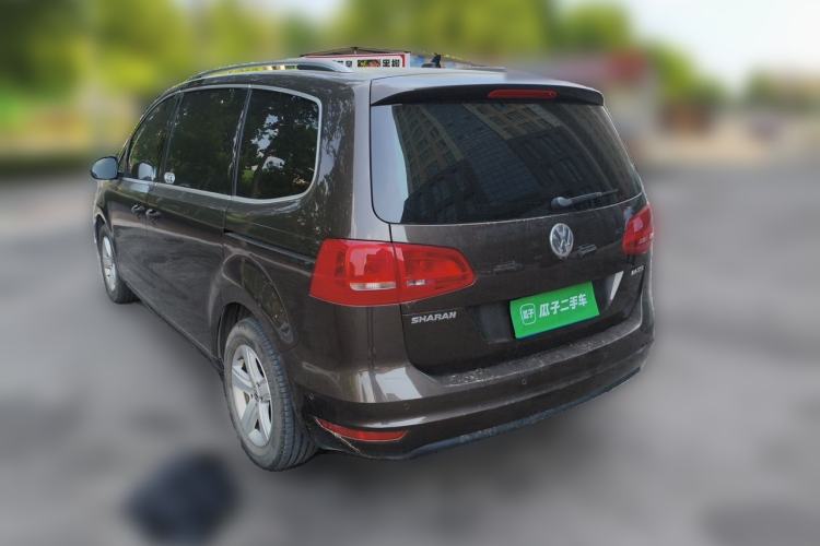 Used Volkswagen Sharan 2013 2.0 TSI Luxury Model Rear Left 45 Deg