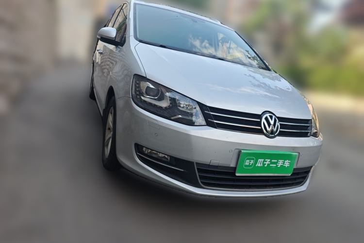 Used Volkswagen Sharan 2013 2.0 TSI Comfort Model Front Right 45 Deg