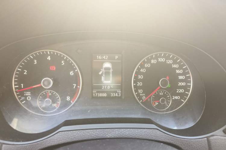 Used Volkswagen Sharan 2013 1.8TSI Comfort Model Instrument Cluster