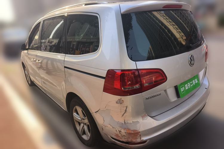 Used Volkswagen Sharan 2013 1.8TSI Comfort Model Rear Left 45 Deg