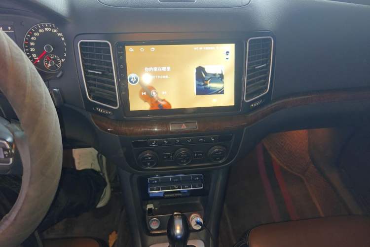 Used Volkswagen Sharan 2013 2.0 TSI Luxury Model Audio And AC Panel