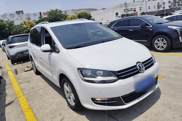 Used Volkswagen Sharan 2013 1.8TSI Comfort Model Front Right 45 Deg