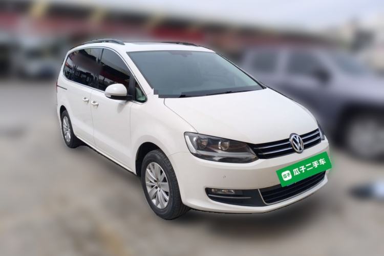 Used Volkswagen Sharan 2013 2.0 TSI Standard Model Front Right 45 Deg