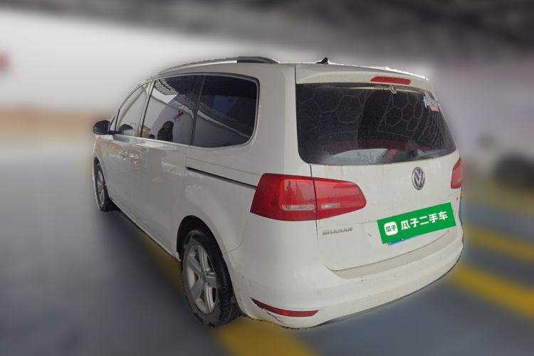 Used Volkswagen Sharan 2013 2.0 TSI Luxury Model Rear Left 45 Deg