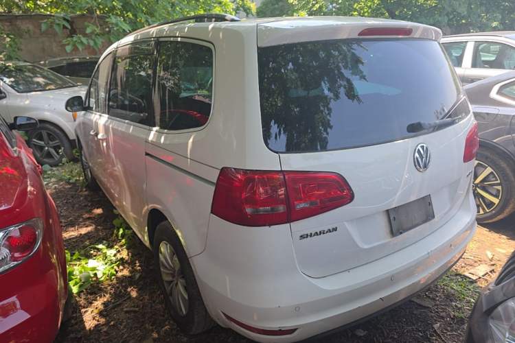 Used Volkswagen Sharan 2013 1.8TSI Comfort Model Rear Left 45 Deg