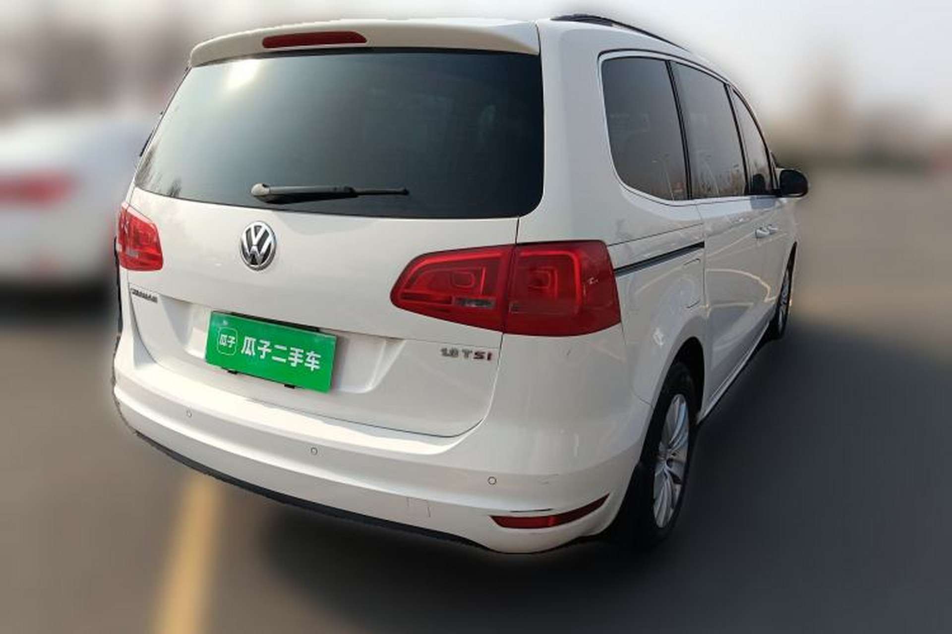 Used Volkswagen Sharan 2013 1.8TSI Standard Model Rear Right 45 Deg
