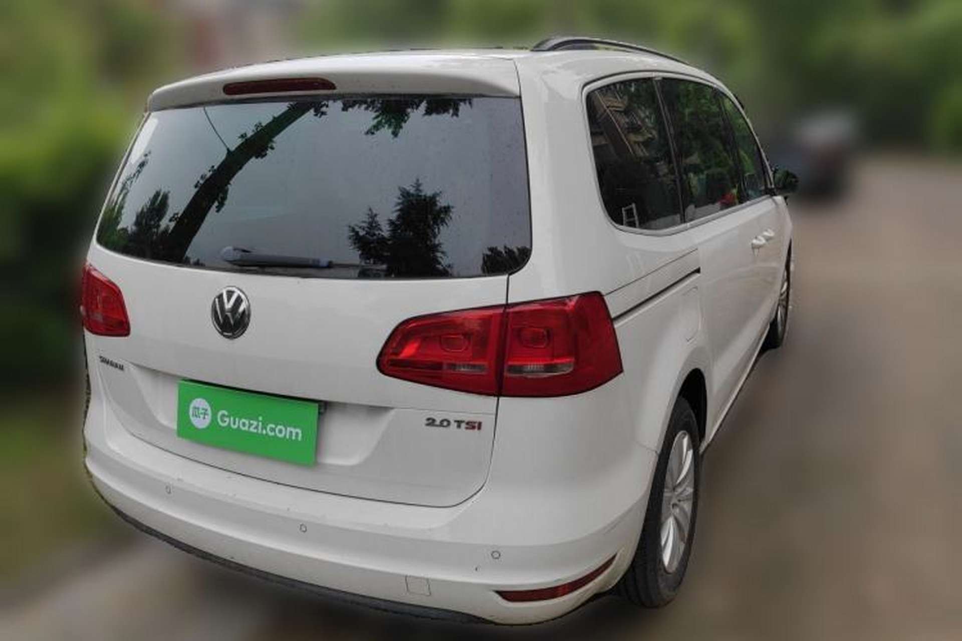 Used Volkswagen Sharan 2013 2.0 TSI Standard Model Rear Right 45 Deg