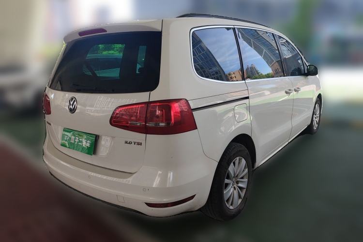 Used Volkswagen Sharan 2013 2.0 TSI Standard Model Rear Right 45 Deg