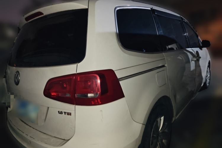 Used Volkswagen Sharan 2013 1.8TSI Standard Model Euro IV Rear Right 45 Deg