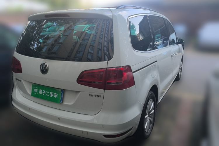 Used Volkswagen Sharan 2013 1.8TSI Standard Model Euro IV Rear Right 45 Deg