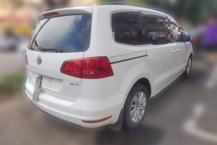 Used Volkswagen Sharan 2013 1.8TSI Standard Model Rear Right 45 Deg