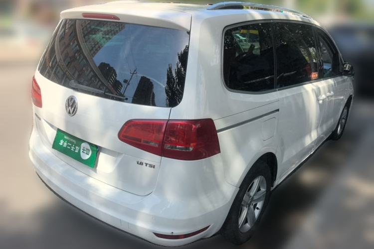 Used Volkswagen Sharan 2013 1.8TSI Comfort Model Rear Right 45 Deg