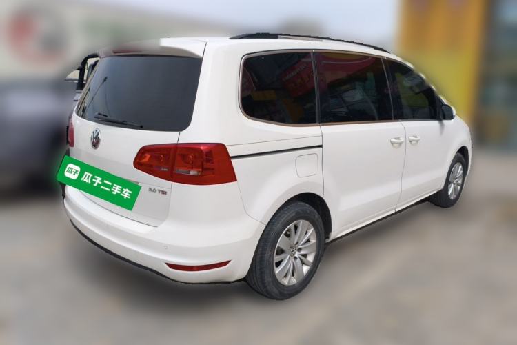 Used Volkswagen Sharan 2013 2.0 TSI Standard Model Rear Right 45 Deg