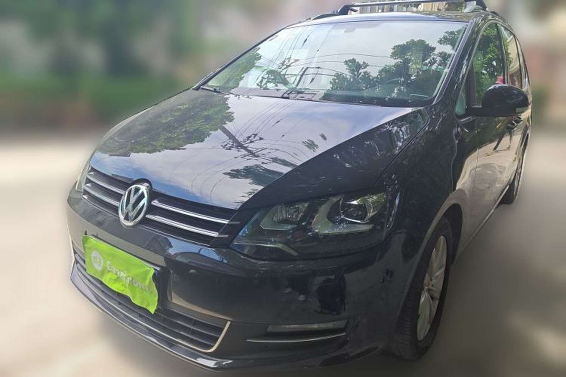 Used Volkswagen Sharan 2014 2.0 TSI Comfort Model Front Left 45 Deg