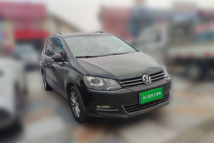 Used Volkswagen Sharan 2014 2.0 TSI Comfort Model Front Right 45 Deg