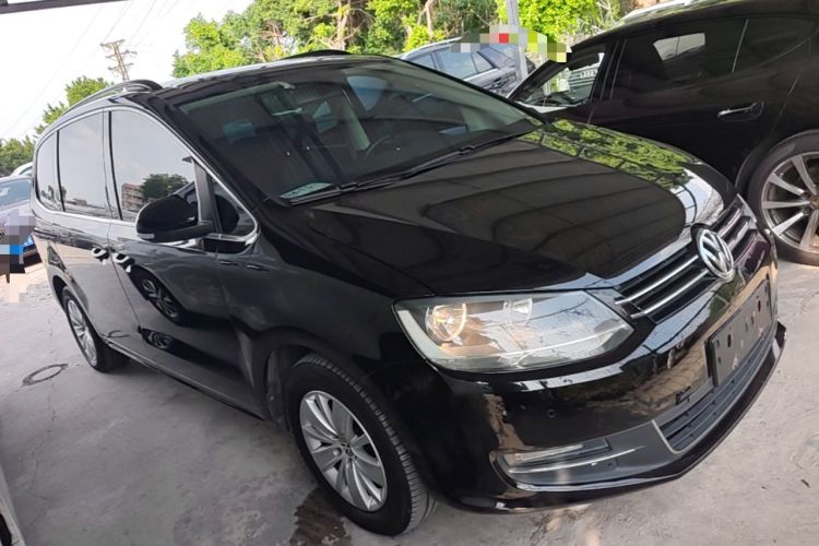 Used Volkswagen Sharan 2014 2.0 TSI Standard Model Front Right 45 Deg