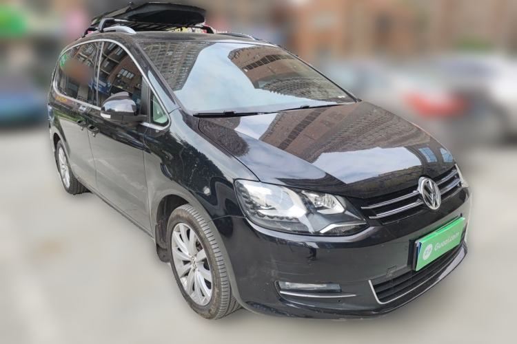 Used Volkswagen Sharan 2014 2.0 TSI Comfort Model Front Right 45 Deg