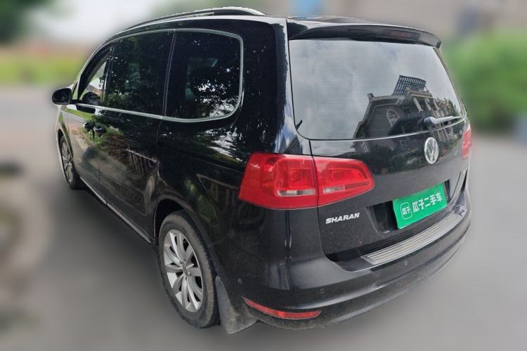 Used Volkswagen Sharan 2014 2.0 TSI Luxury Model Rear Left 45 Deg