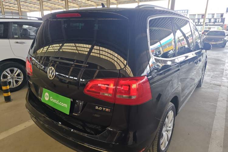Used Volkswagen Sharan 2014 2.0 TSI Comfort Model Rear Right 45 Deg