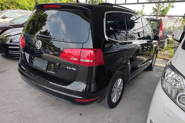Used Volkswagen Sharan 2014 2.0 TSI Standard Model Rear Right 45 Deg