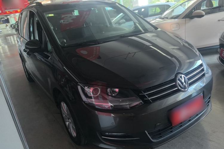 Used Volkswagen Sharan 2014 2.0 TSI Standard Model Front Right 45 Deg