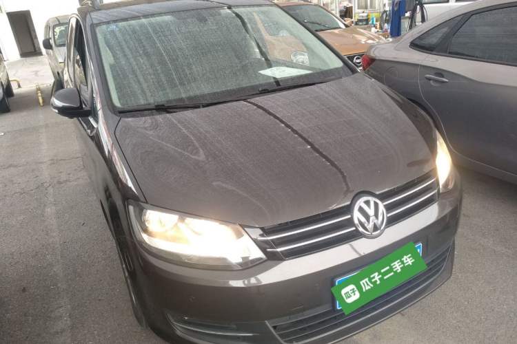 Used Volkswagen Sharan 2014 2.0 TSI Standard Model Front Right 45 Deg