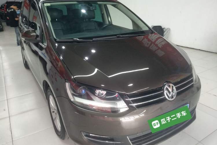 Used Volkswagen Sharan 2014 2.0 TSI Standard Model Front Right 45 Deg