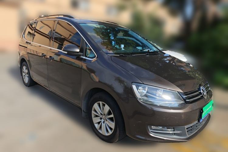 Used Volkswagen Sharan 2014 2.0 TSI Standard Model Front Right 45 Deg