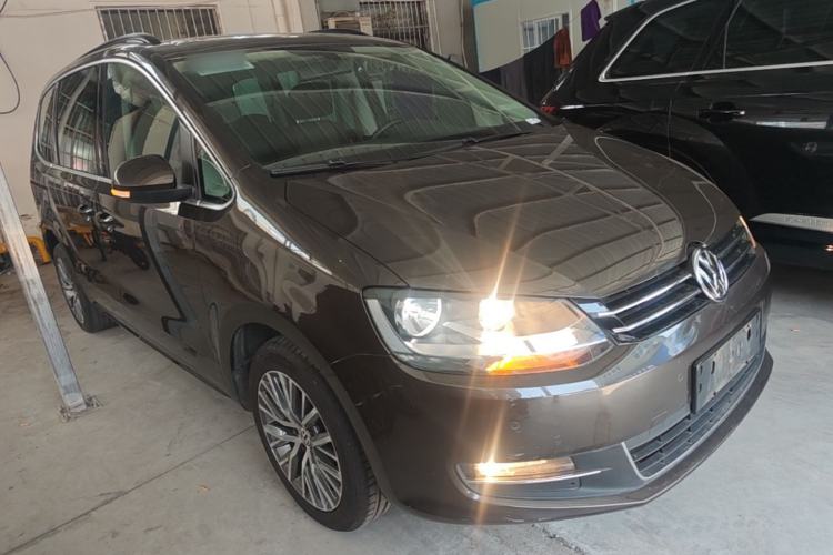 Used Volkswagen Sharan 2014 2.0 TSI Standard Model Front Right 45 Deg