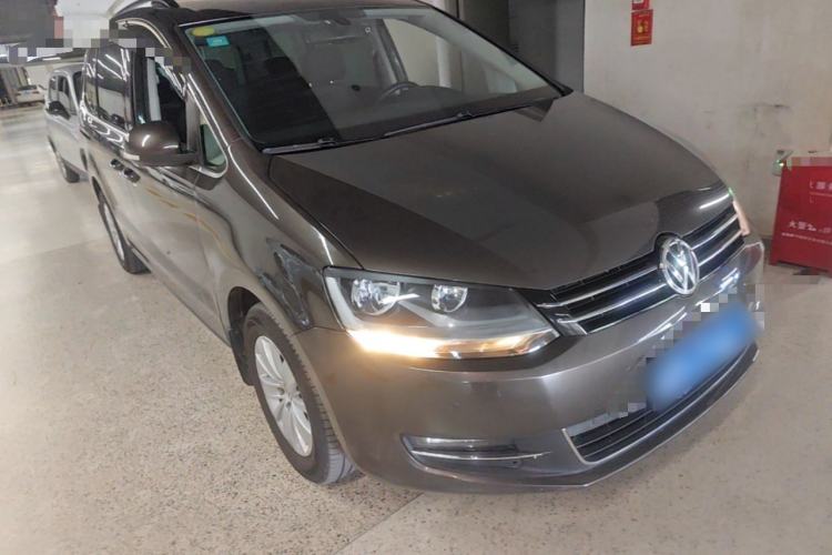 Used Volkswagen Sharan 2014 2.0 TSI Standard Model Front Right 45 Deg