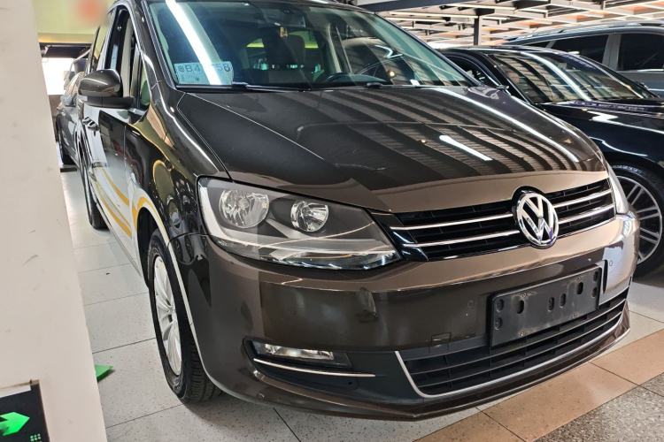 Used Volkswagen Sharan 2014 2.0 TSI Standard Model Front Right 45 Deg