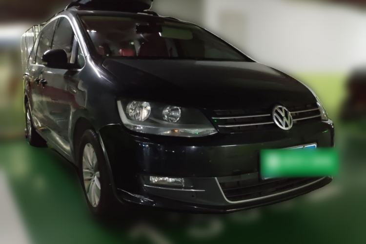 Used Volkswagen Sharan 2014 2.0 TSI Standard Model Front Right 45 Deg