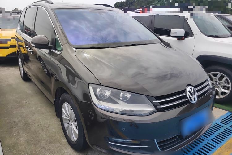 Used Volkswagen Sharan 2014 2.0 TSI Standard Model Front Right 45 Deg